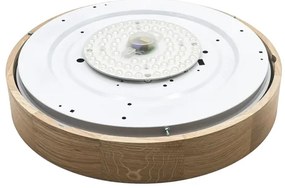 Brilagi - Plafoniera LED CARVALHO LED/36W/230V rovere Ø 47,5 cm