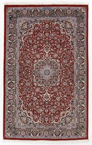 Isfahan Tappeto 170 x 110 (Iran) Annodato A Mano