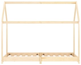 Giroletto per bambini in legno massello di pino 90x200 cm