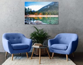 Stampa su tela – Lago in natura splendida
