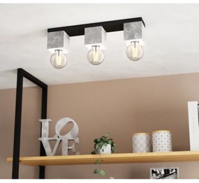 Eglo 43596 - Lampadario a plafone PRESTWICK 3xE27/40W/230V