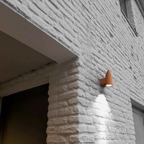 Applique da Parete a Cono per esterni IP65 GU10 - Corten