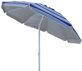 ombrellone da spiaggia poliestere uv tondo 2 m