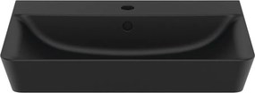 Lavabo nero opaco in ceramica 60x46 cm Silk Black - Ideal Standard