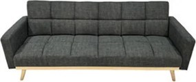 Divano Letto Con Cuscini 213X84X84Cm Cocoon Graphite-4