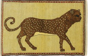 Gabbeh Tappeto persiano 100x160 Marrone (Iran) Annodato A Mano