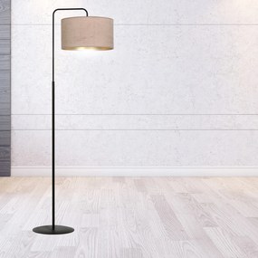 Piantana Contemporaneo Ganesha Acciaio Nero Rosa 1 Luce E27 Ip20