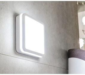 Kanlux 38775 - Lampada LED da esterno con sensore BENO 12/18W/230V 3000/3500/4000K IP65 bianco