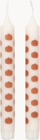 Set di 2 candele per la cena Pumpkin