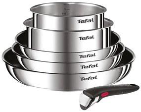Tefal - Set di pentole 6 pezzi INGENIO COOK in acciaio inox