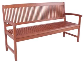 Panchina da giardino in legno di eucalipto Stoccolma - Garden Pleasure