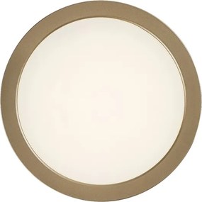 Rabalux 75078 - Plafoniera LED per bagno SHAUN PLUS 24W/230V Ø 22 cm IP44 dorata