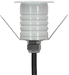 Faretto LED Bianco 1W IP67 Professional - per Gradini Colore Bianco Caldo 2.700K