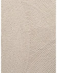 Passatoia colore naturale chiaro in lana tessuta a mano 80x300 cm Eleni Natural White – Hanse Home