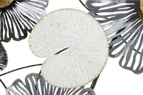 Pannello Decorativo Astratto Troby 143x8,5x64 Cm In Ferro Multicolore