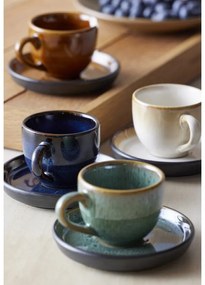 Tazzina per espresso verde in ceramica 70 ml Gastro Green/Black – Bitz