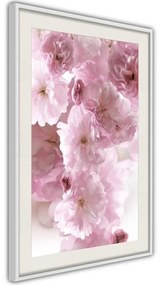 Poster  Path Paved with Flowers  Cornice Quadri Cornice d'oro con passe-partout, Larghezza x Altezza Home decor 30x45