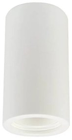 Applique da Soffitto in Gesso Pitturabile H130mm 1xGU10