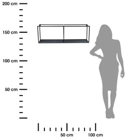Mensola LOFT 30x90 cm