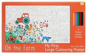 Libro da colorare On the Farm – Rex London