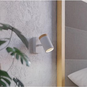 Eglo 300003 - Applique da parete orientabile per bagno CONSUMA 1xGU10/3W/230V IP44 bianco/beige