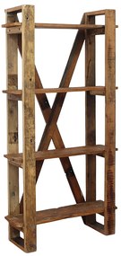 TEMPUS - mobile in legno riciclato con 4 ripiani