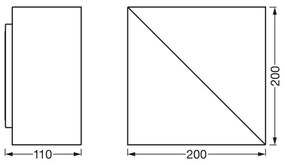 Ledvance - Applique LED dimmerabile SMART+ SWAN LED/23W/230V Wi-Fi