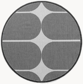 Tappeto rotondo reversibile da interno-esterno Bowen