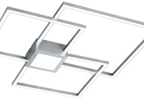 Plafoniera LED Hydra argento IP20 bianco caldo, 4000 lumen TRIO
