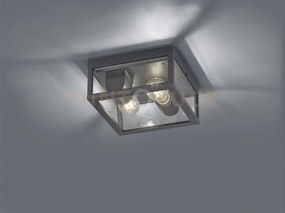 Garonne plafoniera da esterno doppia lampadina fusione di alluminio...