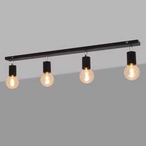 Faretto TUNE 4xE27/20W/230V nero