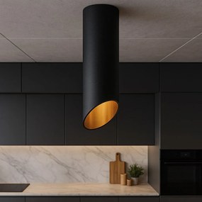 LAMPADA DA SOFFITTO BLACK GOLD 20 CM APP571-1C