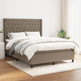 Giroletto A Molle Con Materasso Tortora 140x200 Cm İn Tessuto /