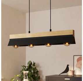 Eglo 900444 - Lampadario a sospensione con filo TARRAFO 4xE27/40W/230V