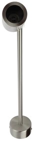Faretto da Parete Acciaio INOX GU10 IP54 Orientabile per Insegne e Arredo
