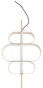 Lucande - Audrina LED Lampada a Sospensione Beige Lucande