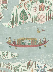 Lewis & Wood Carta da parati Regatta - Garland