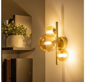 Brilagi - Applique a LED MILLA 3xG9/3W/230V oro