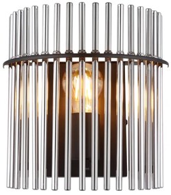 Globo 15698W - Applique GORLEY 1xE27/60W/230V nero