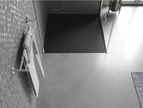 Mexen Amon piatto doccia quadrato SMC 100 x 100 cm, nero - 4F701010