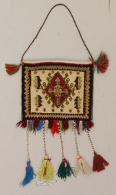 Gashghai Tappeto 30x30 (Iran) Annodato A Mano