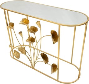 Consolle color oro 40x120 cm Flow - Mauro Ferretti