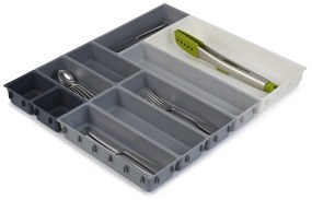 Organizzatore per cassetti variabili grigio Blox - Joseph Joseph