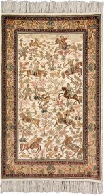 Hereke Tappeto orientale 80 x 130 Beige (Cina) Annodato A Mano