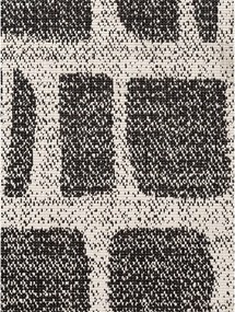 Tappeto da interno/esterno nero/color crema 120x170 cm Haringey Ruskin – Ted Baker