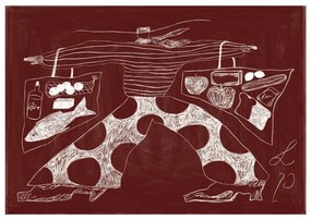 Poster 70x50 cm Sam Shopping – Lucia Tuffley – The Poster Club