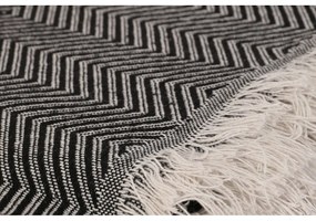 Copriletto nero/beige 170x210 cm Etnik – Mijolnir