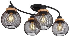 Globo 15663-4D - Lampadario da parete PABLO 4xE27/60W/230V