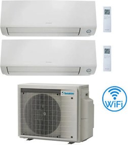 Climatizzatore GARANZIA ITALIA Daikin Perfera All Seasons Wifi Dual Split Inverter 12000 + 15000 BTU con U.E. 2MXM68A9 Classe A+++/A++ NOVITA' 2024