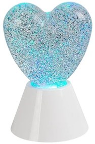 Rabalux 76040 - Lampada decorativa LED RGB SPARKLY LED/0,8W/3xAA a forma di cuore